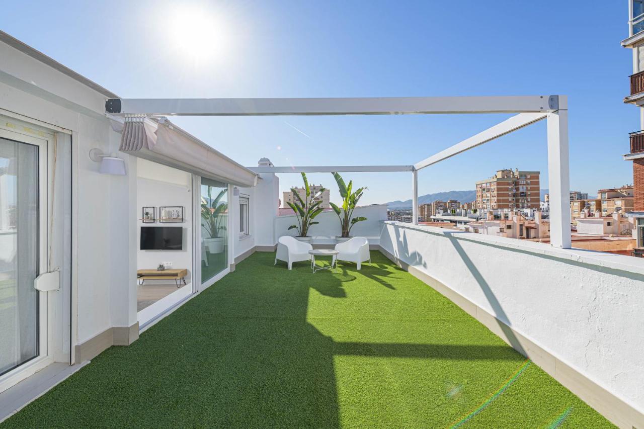 Wintowinrentals Exclusivo Atico Cerca De La Playa. Málaga Eksteriør billede