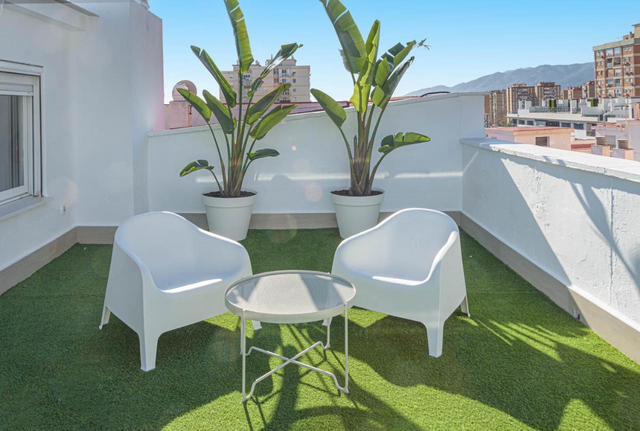 Wintowinrentals Exclusivo Atico Cerca De La Playa. Málaga Eksteriør billede